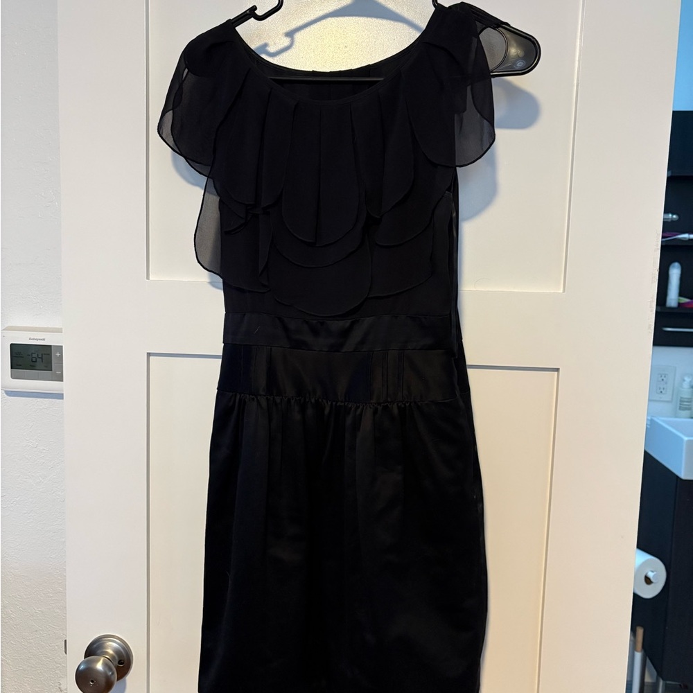BCBG Max Azria Black Mini Dress